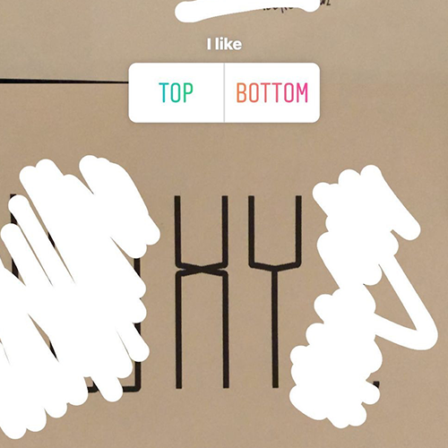 Instagram Poll screenshot